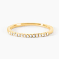 Alliance 590 Or Jaune Diamant