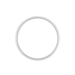 Alliance Aphroditia Ruban Plat Or Blanc