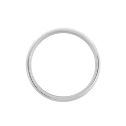 Alliance Apollos Demi Jonc Confort Palladium Blanc