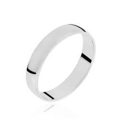 Alliance Artemissia Ruban Plat Or Blanc