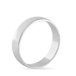 Alliance Artemissia Ruban Plat Or Blanc