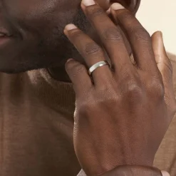 Alliance Artemissia Ruban Plat Or Blanc