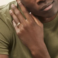 Alliance Beatrice Ruban Plat Or Jaune