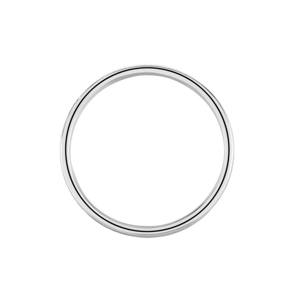 Alliance Beatrice Ruban Plat Or Blanc