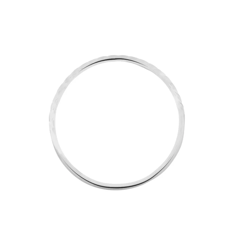 Alliance Calista Diamantee Demi Jonc Classique Or Blanc