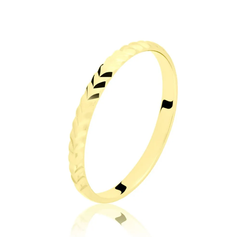 Alliance Calista Diamantee Or Jaune