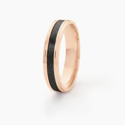 Alliance Camille Ruban Plat Or Rose