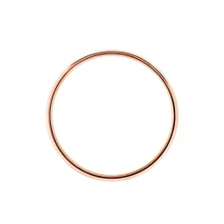 Alliance Caroline Sablee Demi Jonc Classique Or Bicolore