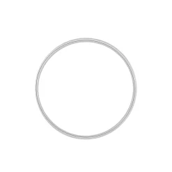 Alliance Celestyn Demi Jonc Classique Palladium Blanc