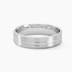 Alliance Cheryn Ruban Plat Argent Blanc