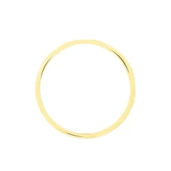 Alliance Clotilde Demi Jonc Classique Or Bicolore