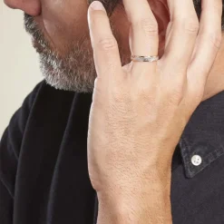 Alliance Clotilde Demi Jonc Classique Or Bicolore