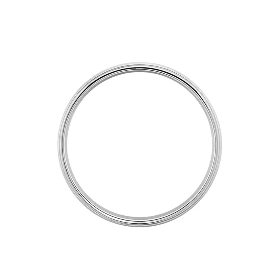 Alliance Damiana Ruban Plat Argent Blanc