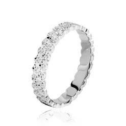 Alliance Effet Dentelle Or Blanc