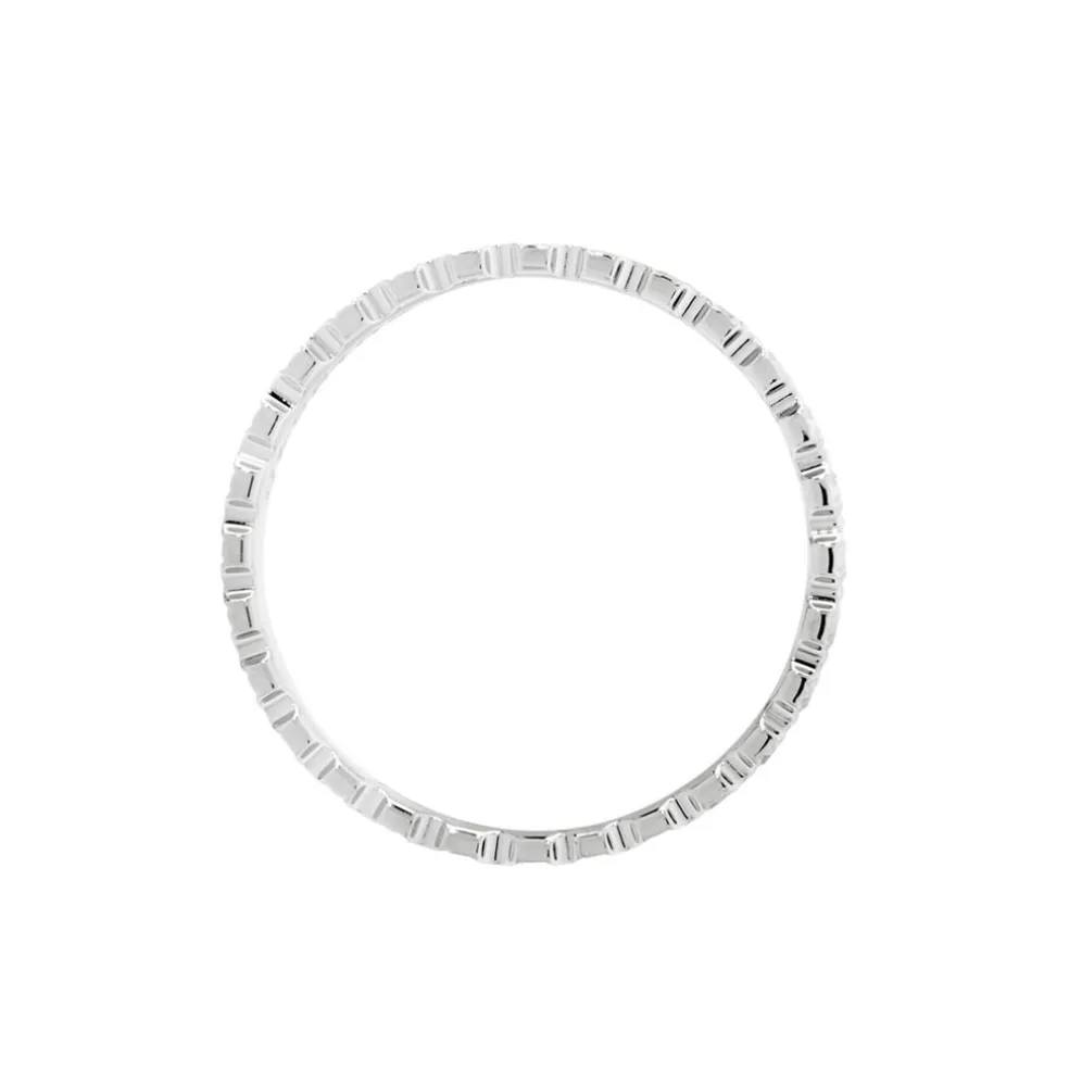 Alliance Effet Dentelle Or Blanc