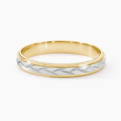 Alliance Effet Epi Mat Or Bicolore