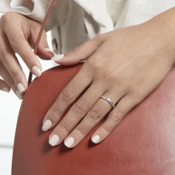 Alliance Elberta Or Blanc Diamant