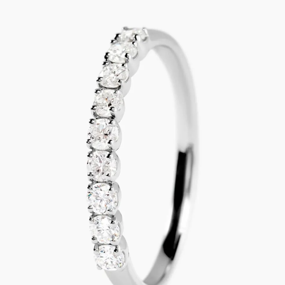 Alliance Eloisa Ld Platine Blanc Diamant Synthétique