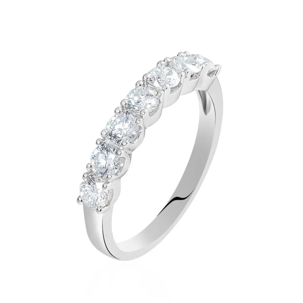 Alliance Eloisa Or Blanc Diamant Synthetique