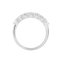 Alliance Eloisa Or Blanc Diamant Synthetique