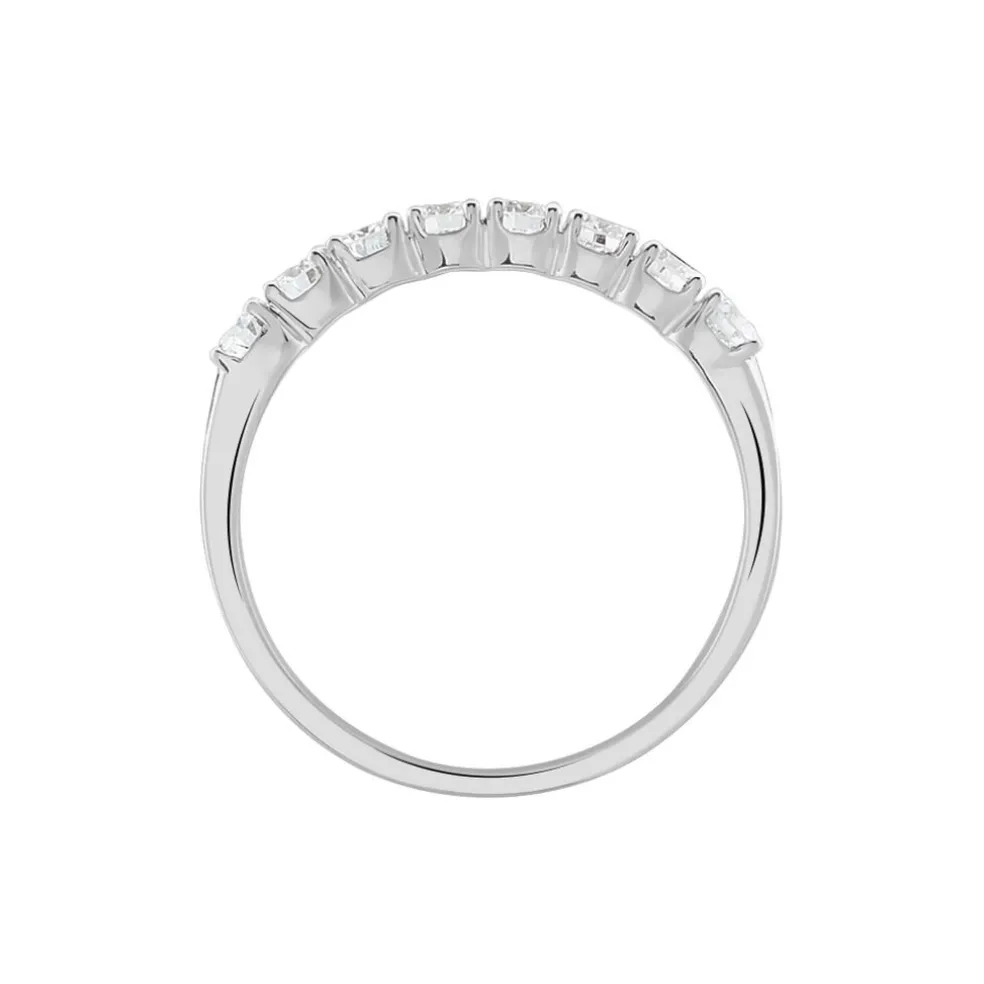 Alliance Eloisa Or Blanc Diamant Synthetique