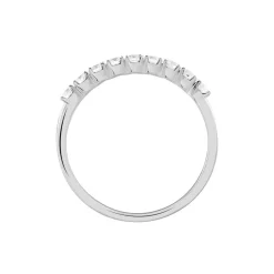 Alliance Eloisa Or Blanc Diamant Synthetique