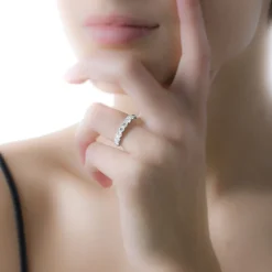 Alliance Eloise Or Blanc Diamant