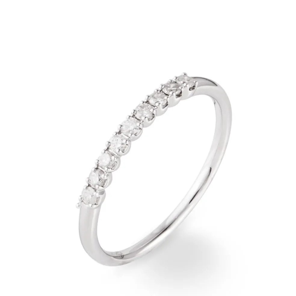 Alliance Eloise Or Blanc Diamant