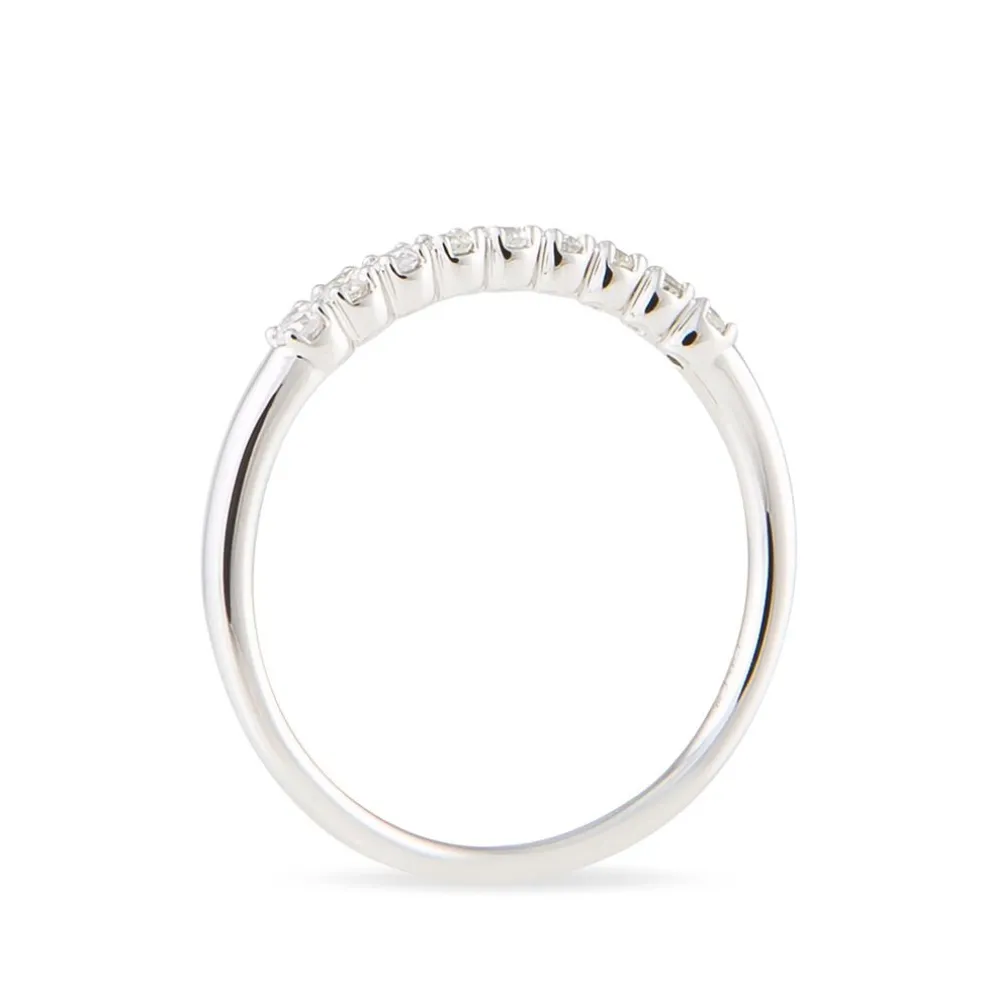 Alliance Eloise Or Blanc Diamant