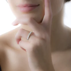 Alliance Eloise Or Blanc Diamant