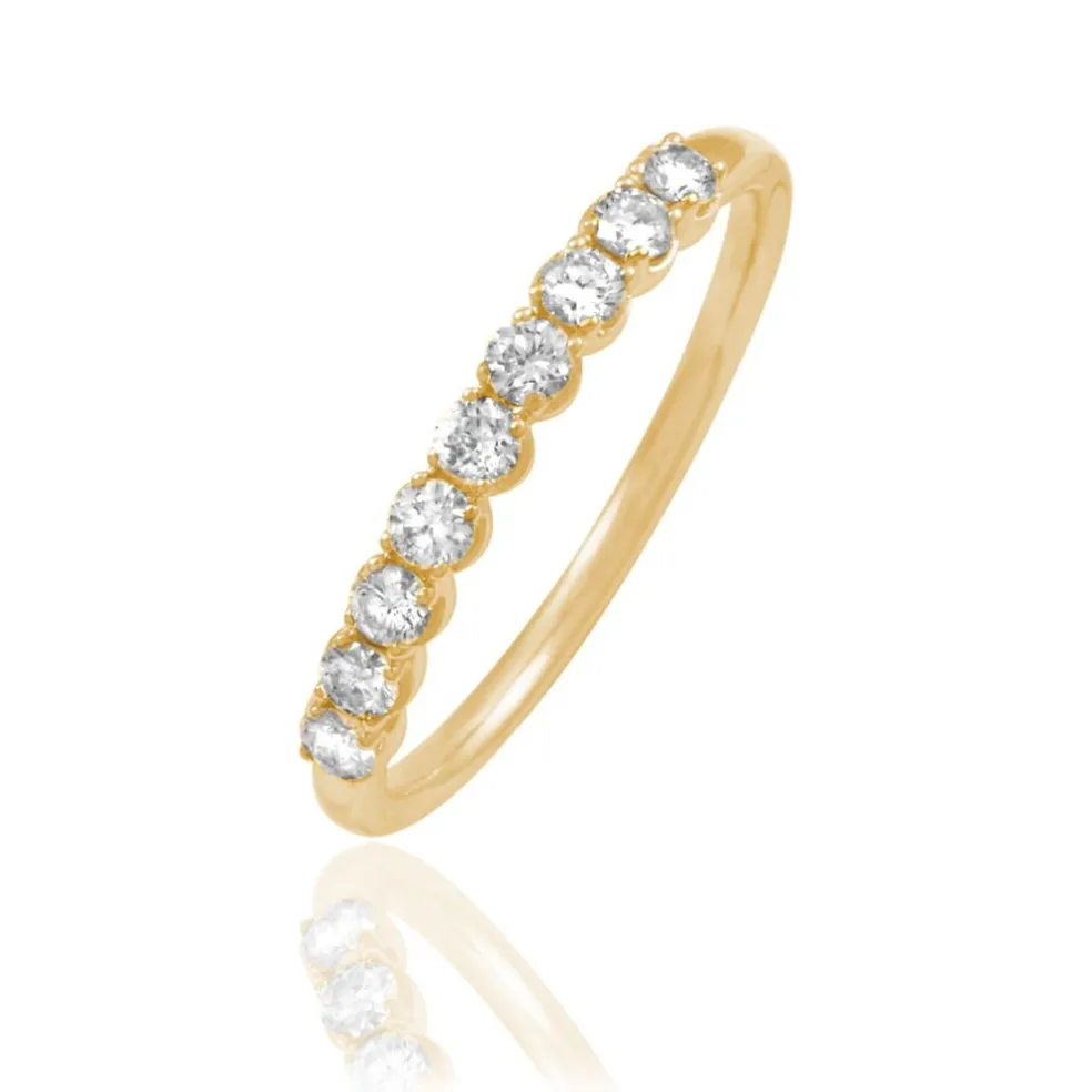 Alliance Eloise Or Jaune Diamant