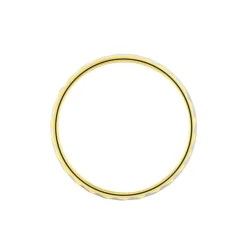 Alliance Epi Fantaisie Ruban Plat Or Bicolore