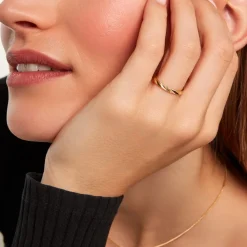 Alliance Facetee Or Jaune