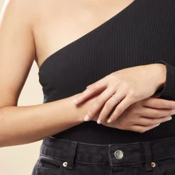 Alliance Fantaisie Diamantee Or Blanc