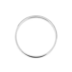 Alliance Fantaisie Diamantee Ruban Plat Or Blanc