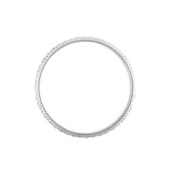 Alliance Fantaisie Ruban Bombé Or Blanc