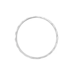 Alliance Ginny Ruban Plat Or Blanc