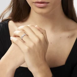 Alliance Giulia Or Blanc Diamant