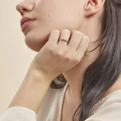 Alliance Giulia Or Blanc Diamant