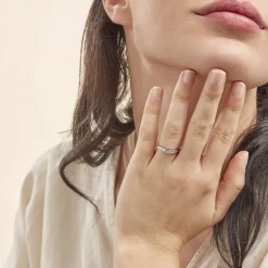 Alliance Giulia Or Blanc Diamant