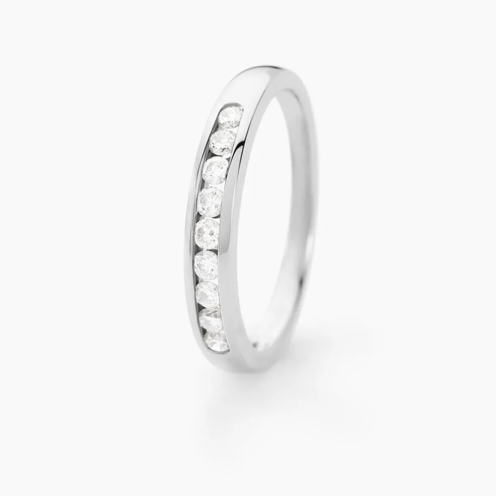 Alliance Giulia Or Blanc Diamant