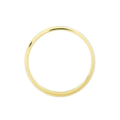 Alliance Givree Ruban Plat Or Bicolore