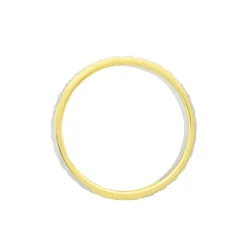 Alliance Grain De Folie Diamantee Ruban Plat Or Bicolore