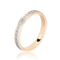 Alliance Heldea Ruban Plat Or Bicolore