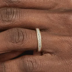 Alliance Heldea Ruban Plat Or Bicolore