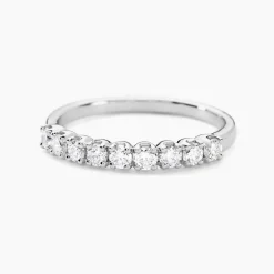 Alliance Hera Or Blanc Diamant