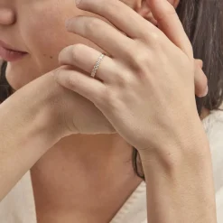 Alliance Hera Or Jaune Diamant