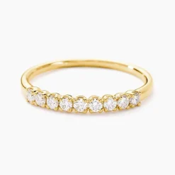 Alliance Hera Or Jaune Diamant