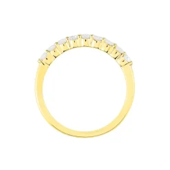 Alliance Hera Or Jaune Diamant