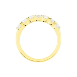 Alliance Hera Or Jaune Diamant
